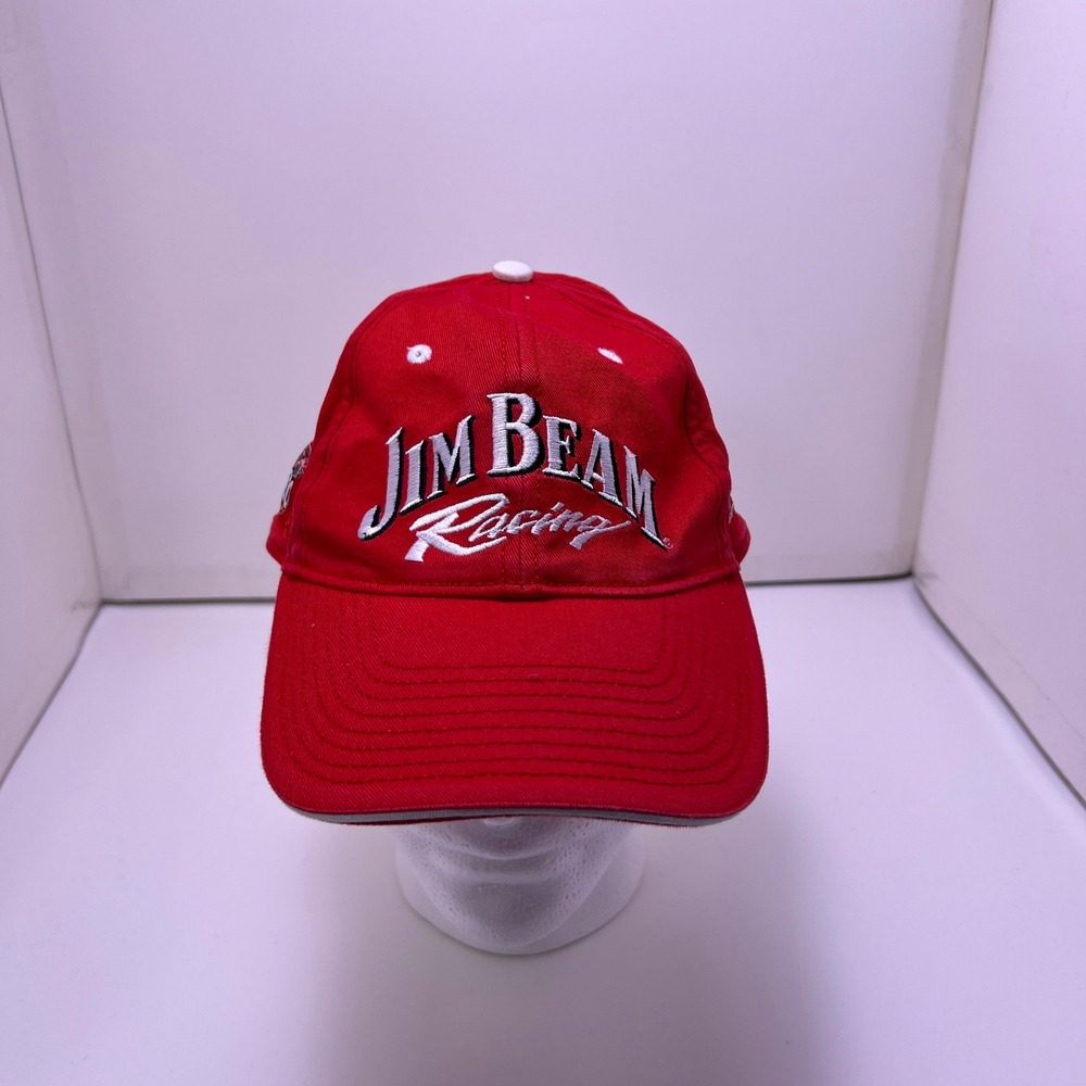 Jim Beam Racing Indianapolis 500 May 29 2005 Red Hat Stylemaster Cap OSFA Mens